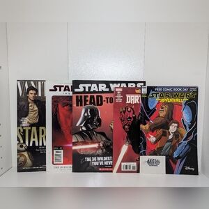 Star Wars Reading Materials- Comics, Collectors Magazines, Head to head …